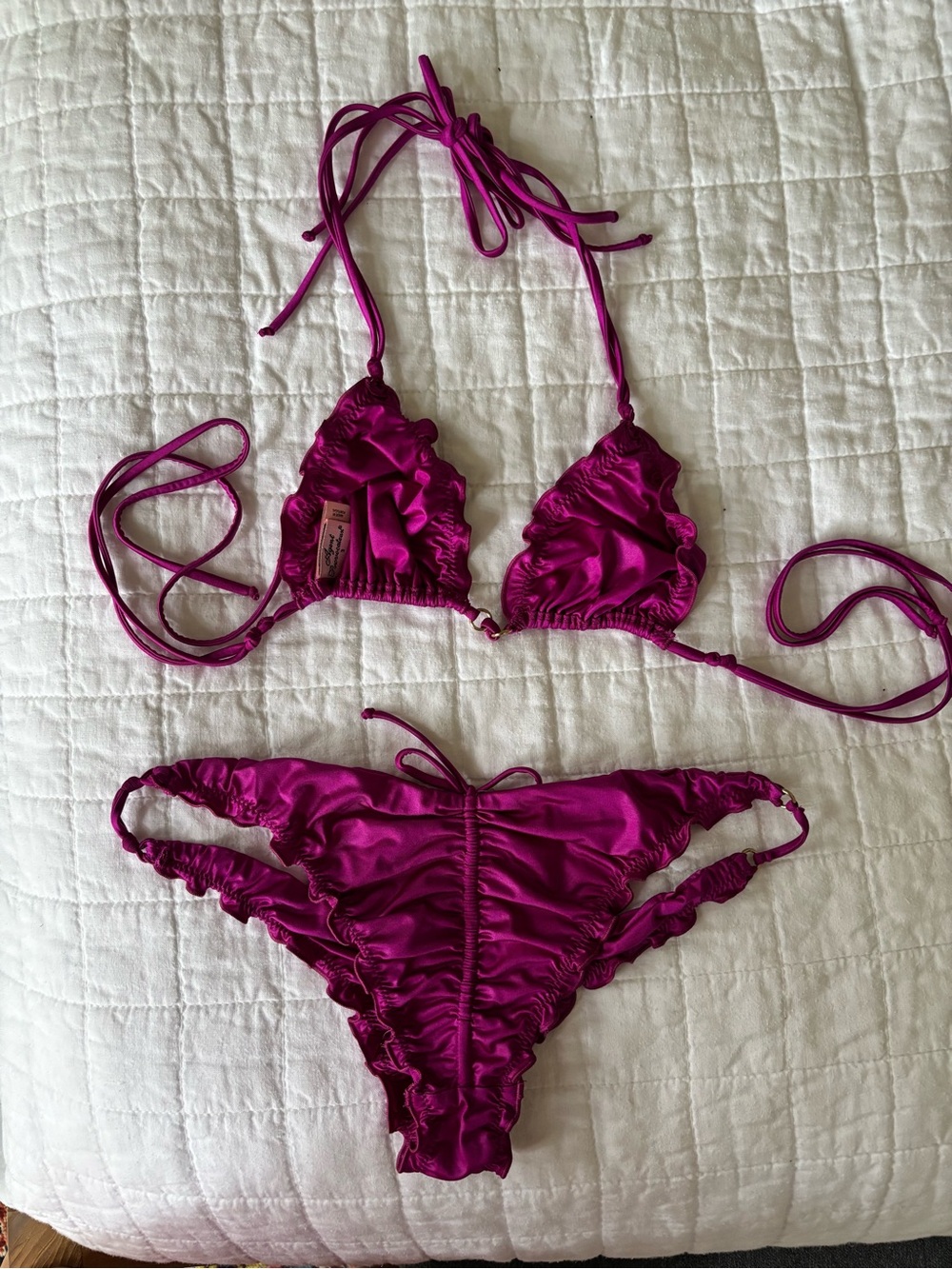 Agent Provocateur Berry Bikini Size AP 3 - Picture 2 of 9